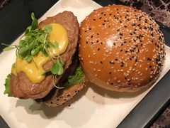 蘑菇素汉堡-Lets burger非常汉堡·环球风味(蓝色港湾店)