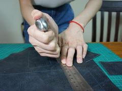 制作过程-零几体验diy皮具工作室(振业城店)