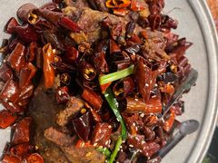 -海派美食·家宴海鲜青岛菜·石锅鲽鱼头(东方城店)