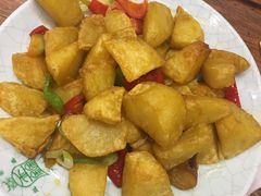 炸土豆块-清真·益鑫羊肉手抓馆(花园北街店)