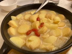 竹荪豆腐-清华大学-甲所餐厅
