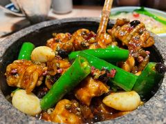 石锅杭椒牛蛙-桂满陇-西湖船宴(西单大悦城店)