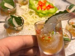 越式大虾刺身-大头虾越式风味餐厅(光明广场店)