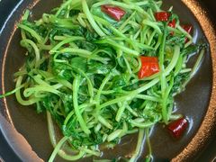 炝炒鸡毛菜-日上三甘(三里屯店)