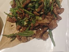 刺嫩芽炒鹿肉-吉林省林业宾馆-餐厅
