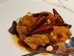 糊辣荔枝黑虎虾-许家菜(望江店)