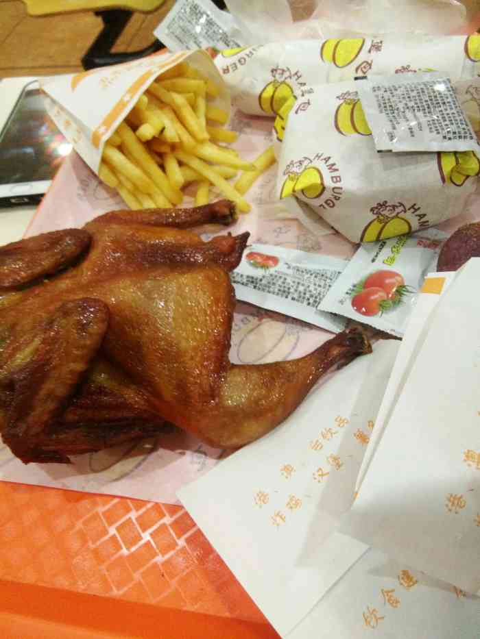 大口九炸鸡汉堡店(联合店)-"点过他家的外卖,味道还行送货速度能接受