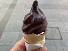 巧克力脆皮甜筒-麦当劳(天兴罗斯福店)