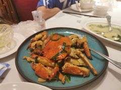 姜葱炒螃蟹-香乐园·淮扬菜中餐厅·Shang Garden(福田香格里拉店)