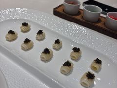 鱼子酱美人茭-北京泰富酒店-柏景轩中餐厅