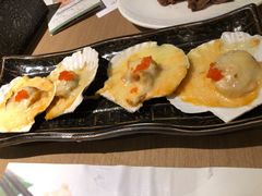芝士扇贝-大渔铁板烧(花园道店)