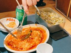 酸酸甜甜五柳炸蛋-邹开喜·小海鲜醉鸡煲·潮汕鲜切牛肉店(襄阳北路店)