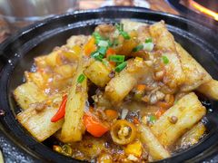 茄子煲-胡师傅三下锅(汽车站店)