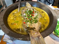 石锅武昌鱼-小凤庭·地道湖北菜武昌鱼·藕汤(38年黄鹤楼店)