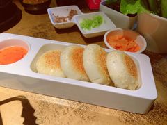 香煎牛肉饼-左庭右院鲜牛肉火锅(新梅广场店)