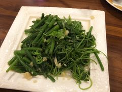 炒丝瓜藤-老韩家清真食府
