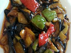 油闷茄子-怡园饭店-餐厅(四望亭店)