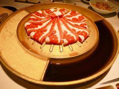 澳洲牛五花锅-猪啊牛呀羊啊铜盘烤肉(正大广场店)