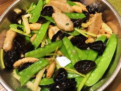 鱼滑炒荷兰豆-农汤老店(顺联公园里店)