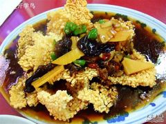 三鲜锅巴-小觉林素菜馆