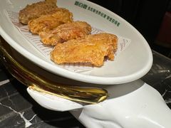 蛋黄鸡翅-新白鹿餐厅(虹桥南丰城店)