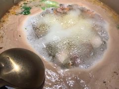 骨汤虫草花锅底-许府牛火锅(信义坊总店)