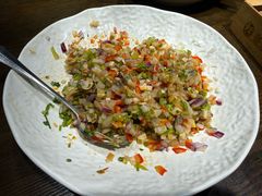 老虎菜拌蛤肉-魁盛居百年鲁菜馆(县西巷店)