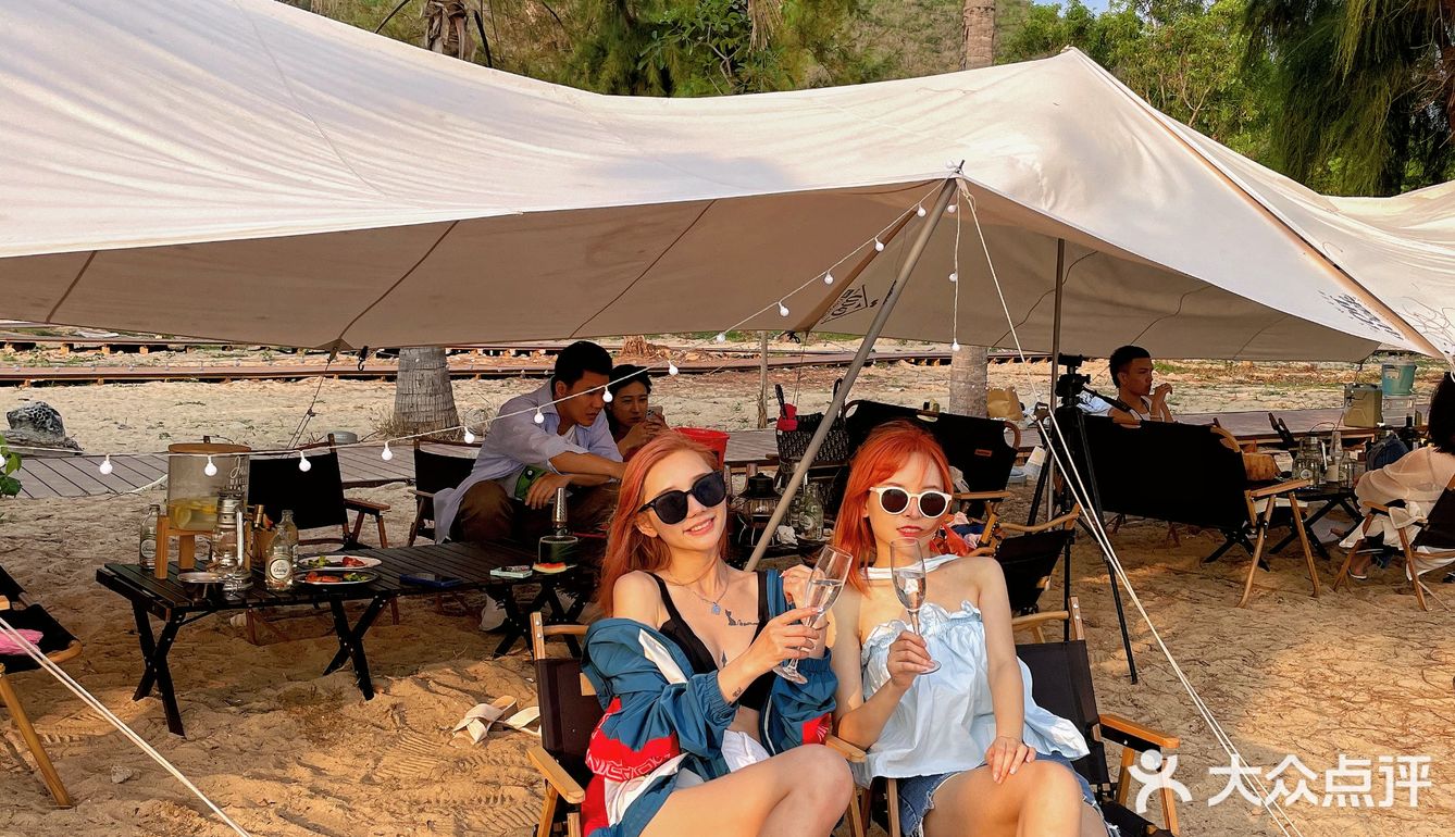 星河滚烫，人间理想🥂打卡马思唯同款海边露营⛺️