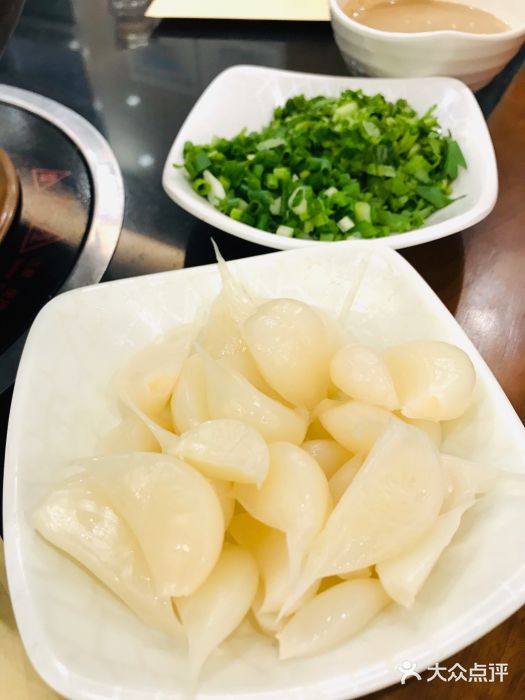 情忆草原涮肉馆糖蒜图片