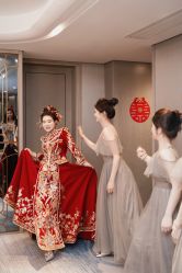 -桃子造型婚纱礼服(凤起广场店)