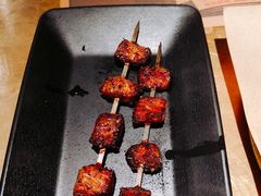 烤猪颈肉-烤匠麻辣烤鱼(环球中心店)