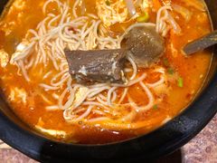 牛小排汤面-炼火烤肉店