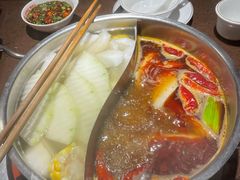 番茄鸳鸯锅-幸运牛汕头小黄牛牛肉火锅(梅林店)
