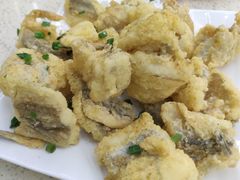 椒盐豆腐鱼-渔中舟海鲜大排档(普陀沈家门店)