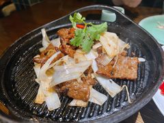 葱爆牛肉-粗茶淡饭·隐庐私厨(东亭店)