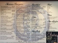 菜单-Fergburger(皇后镇店)