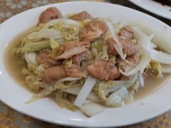 面筋扒白菜-悦宾饭馆(翠花胡同店)