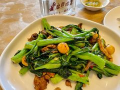 菜心炒鸡杂-启香鸡私房菜(湖景店)