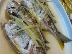 油盐姜丝蒸黄脚立-花城苑广府菜(侨鑫店)