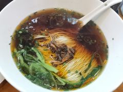蕈油红汤面-君东记本帮面馆(天钥桥路店)
