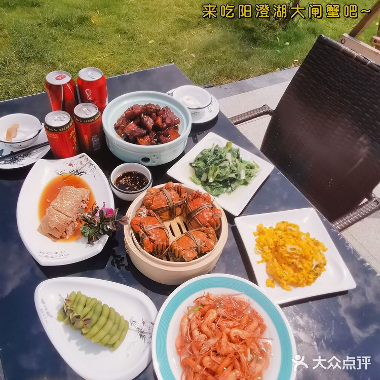 初秋去阳澄湖边的晚芳亭品蟹🦀️赏湖景