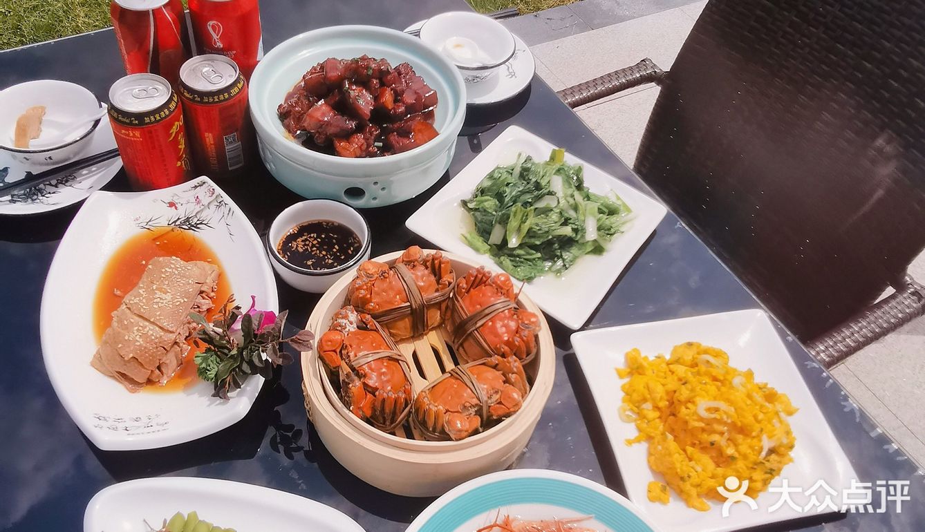 初秋去阳澄湖边的晚芳亭品蟹🦀️赏湖景