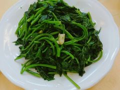 炒番薯叶-暨南大学（石牌校区）明湖楼