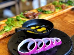 洋葱圈鹌鹑蛋-赞酱川式烤肉(蜀都万达店)