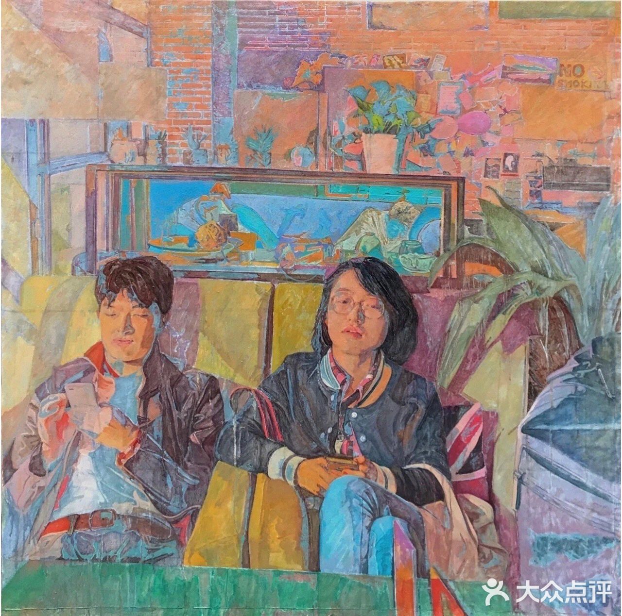 中国美院学生油画、壁画作品