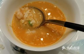 Golden Shrimp Soup Rice