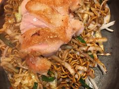 鸡扒炒公仔面-大快活(丽丰店)