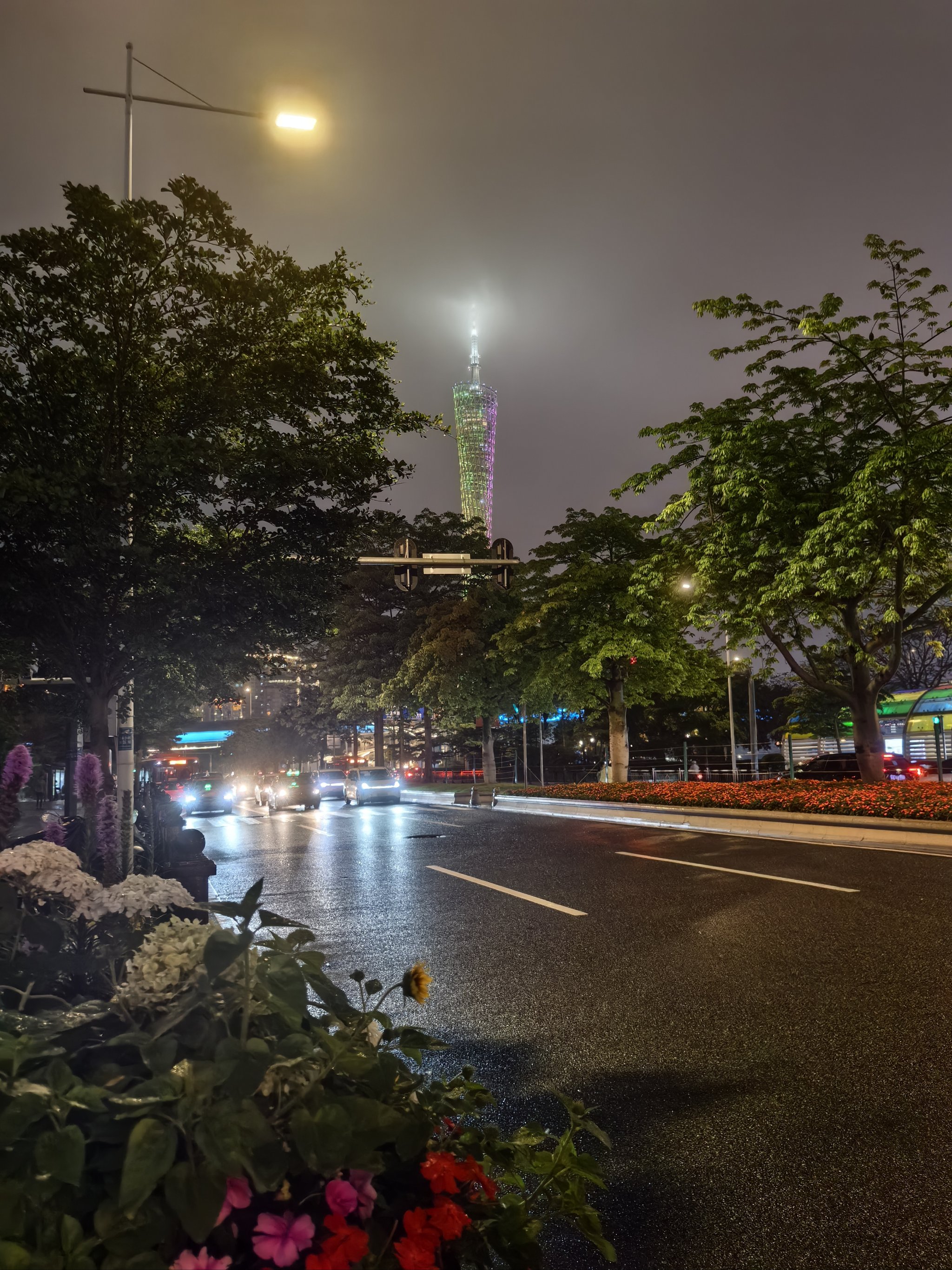 广州塔壁纸夜景图片