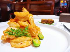 蜜汁酥皮虾-四季民福烤鸭店(王府井灯市口店)
