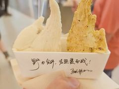 双口味冰淇淋-野人先生现做冰淇淋(北京王府井东方新天地店)